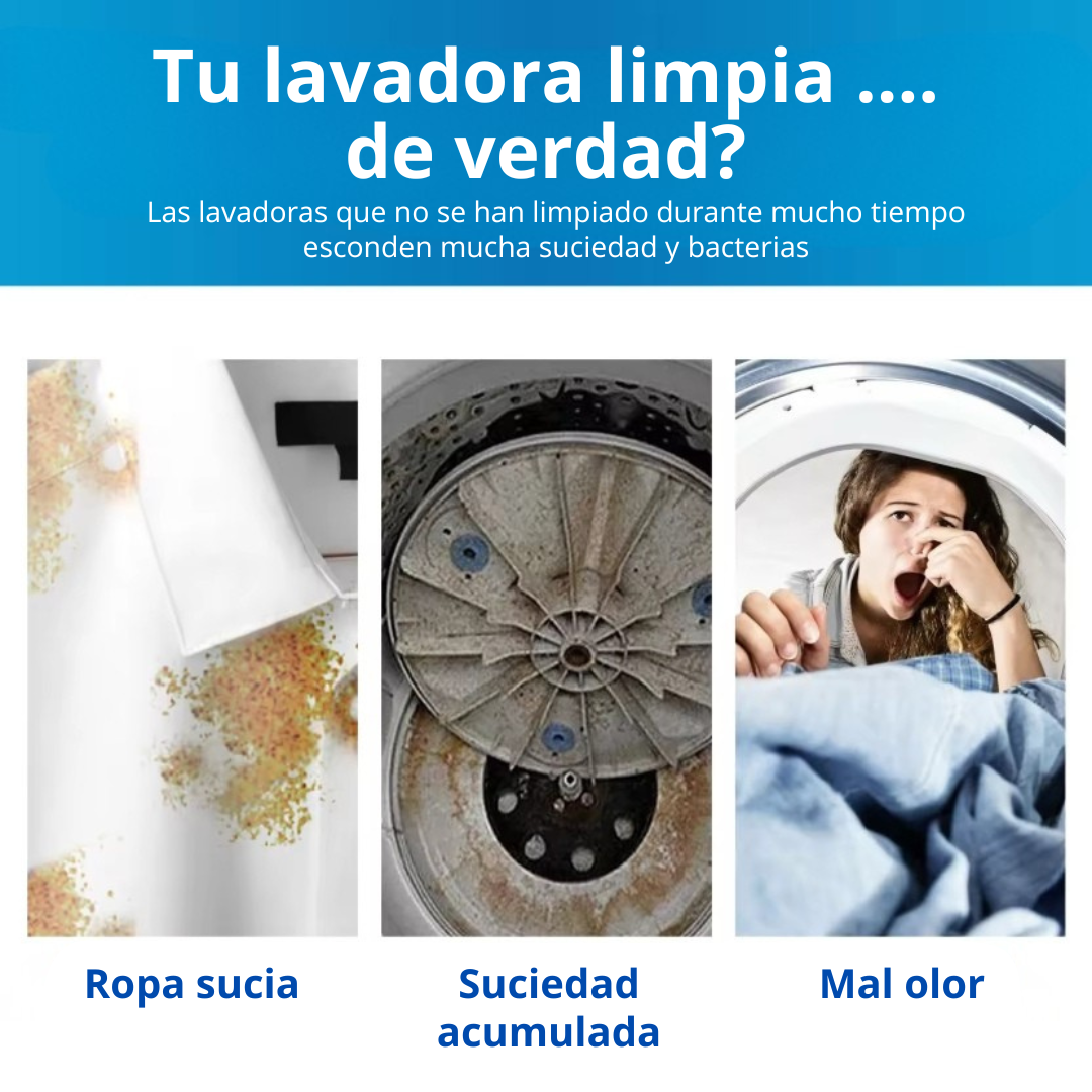 Limpieza de Lavadora 12 pcs LIMPIAMAX